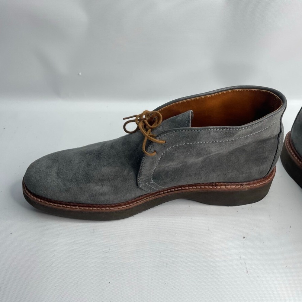 Men's Alden New England 1592L Chukka Boot (Lead Gray Suede) 12 C/3 - Picture 5 of 9